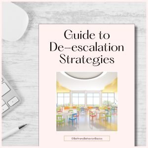 Guide to De-escalation Strategies